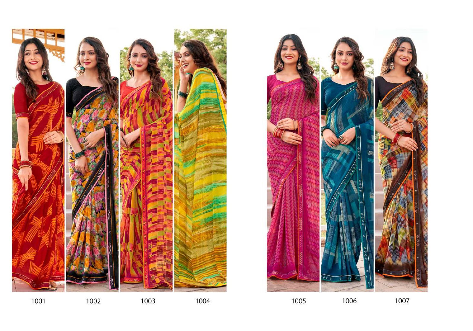 Carnival By Saroj Weightless Digital Printed Sarees Wholesale Shop In Surat